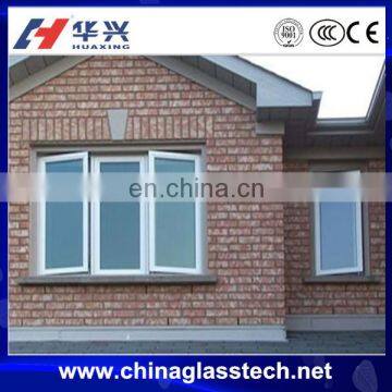 New design many colors available 3 panel upvc/pvc sliding french window design