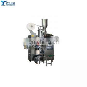 Hot sale full automatic dip cotton tea bag packing machine with double chamber